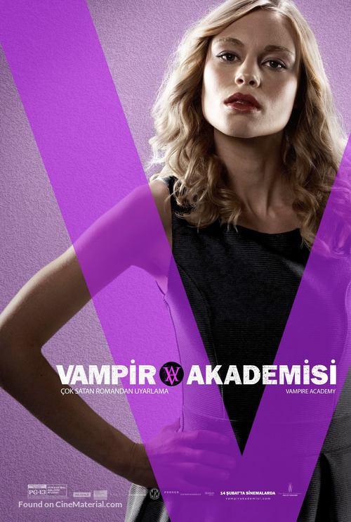 Vampire Academy - Turkish Movie Poster