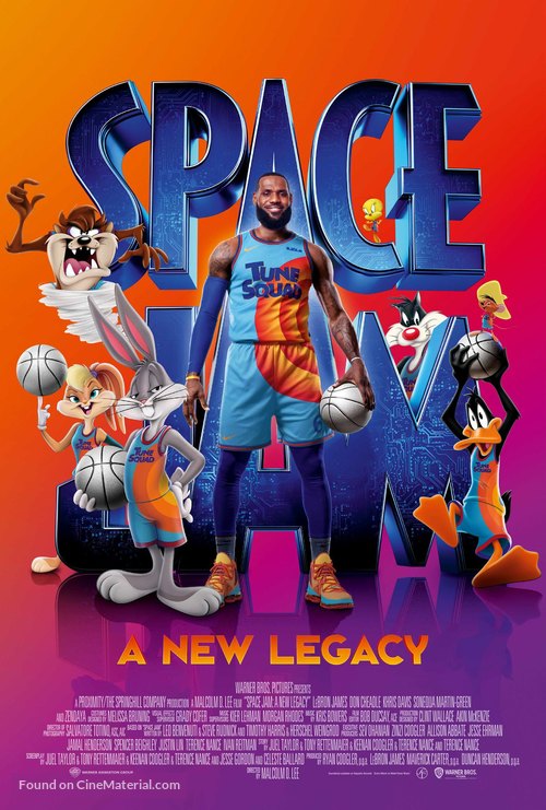 Space Jam: A New Legacy - Danish Movie Poster