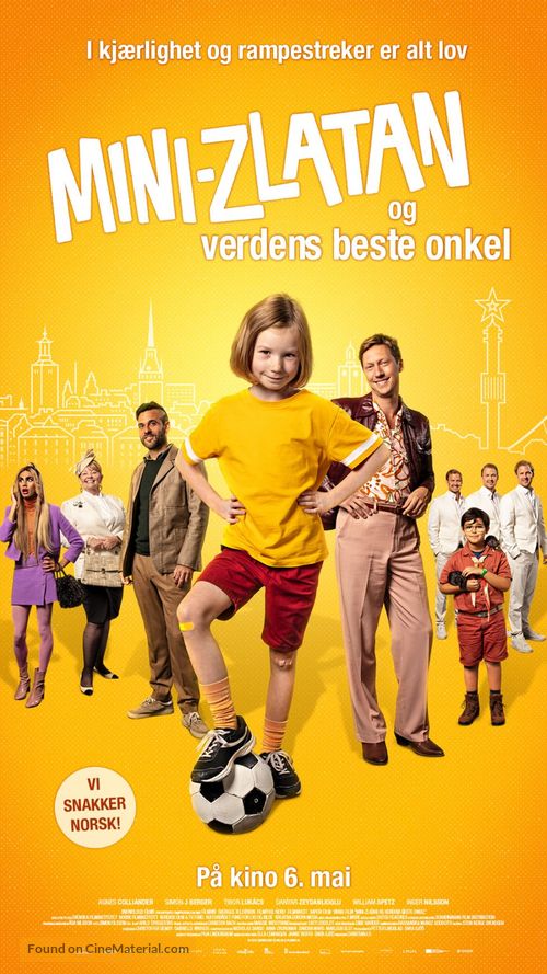 Lill-Zlatan och morbror Raring - Norwegian Movie Poster