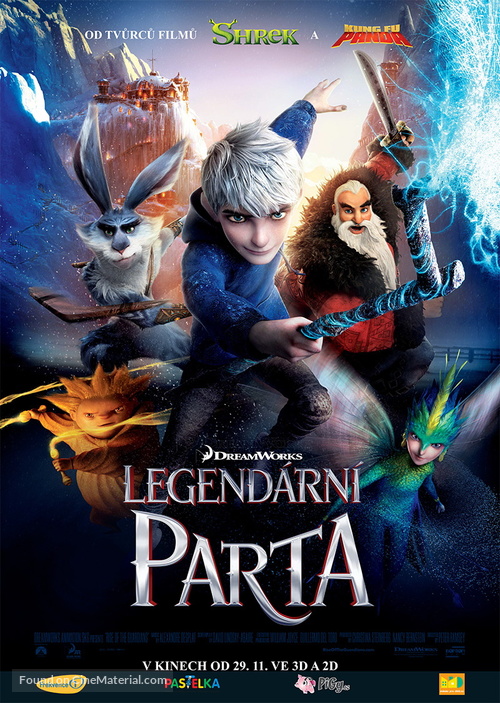 Rise of the Guardians - Czech Movie Poster