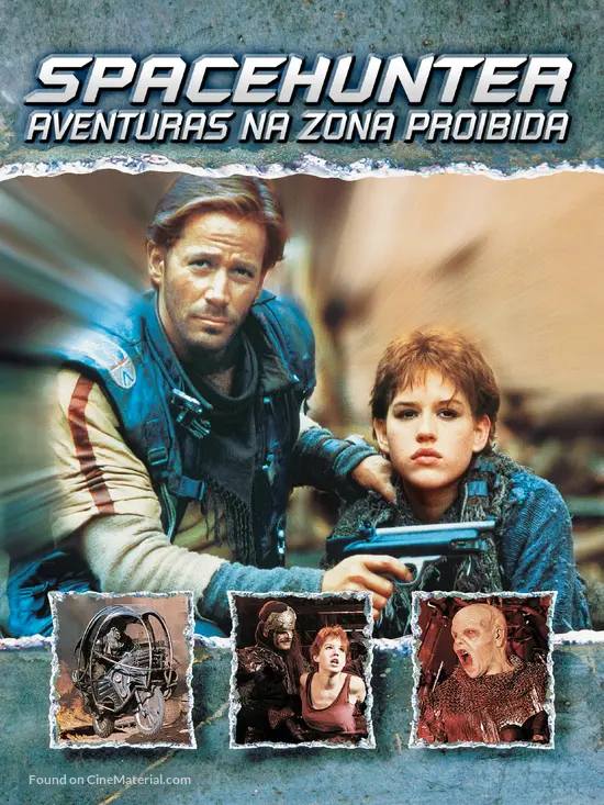 Spacehunter: Adventures in the Forbidden Zone - Brazilian Movie Cover