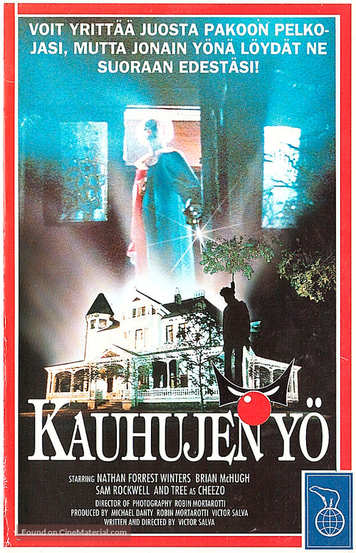 Clownhouse - Finnish VHS movie cover