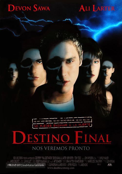 Final Destination - Spanish Movie Poster