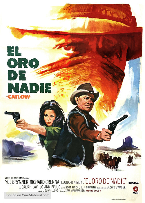 Catlow - Spanish Movie Poster