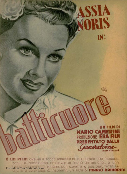Batticuore - Italian Movie Poster