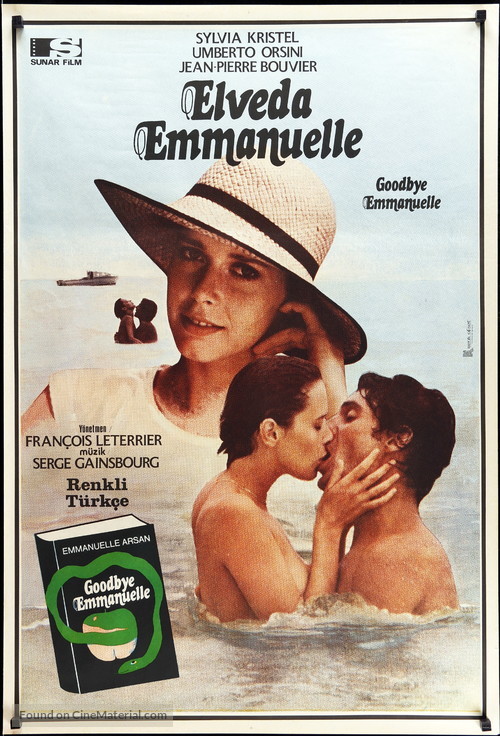 Good-bye, Emmanuelle - Turkish Movie Poster