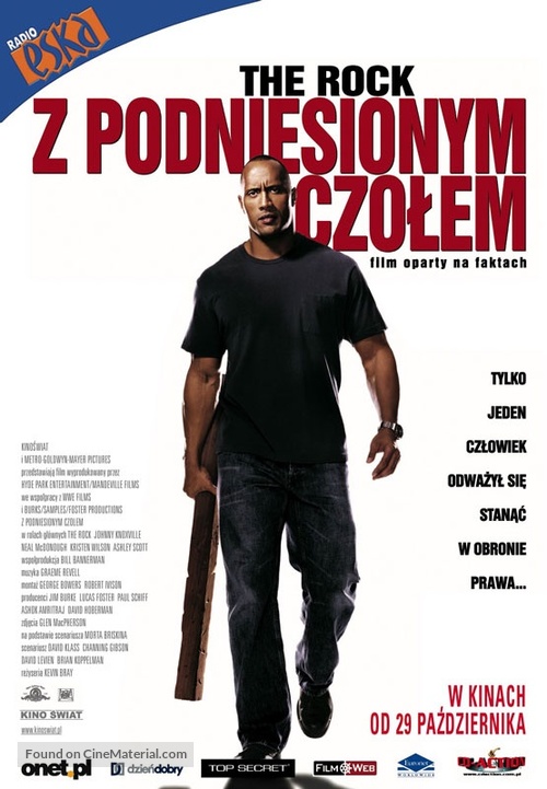 Walking Tall - Polish Movie Poster