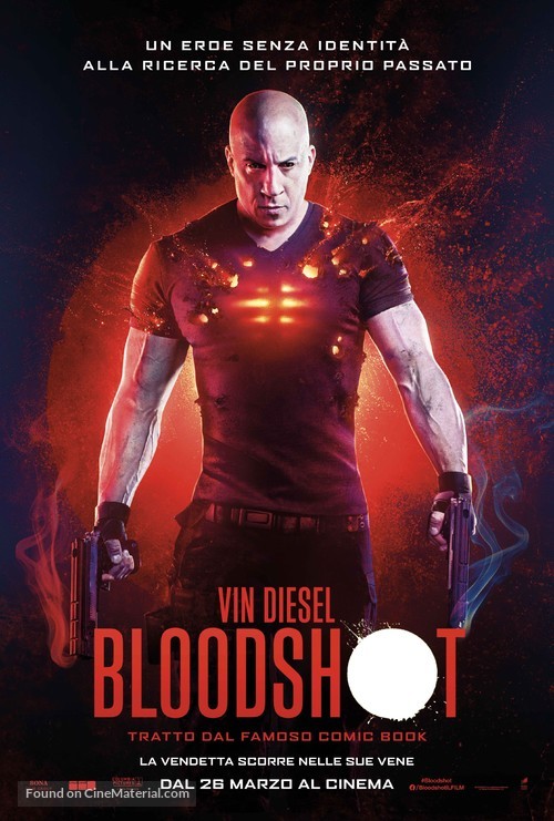 Bloodshot - Italian Movie Poster