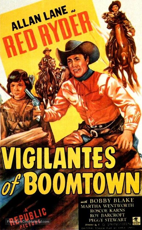 Vigilantes of Boomtown - Movie Poster