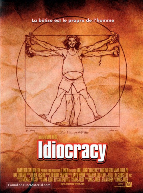 Idiocracy - French Movie Poster