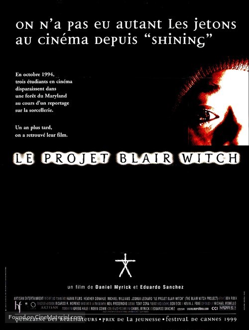 The Blair Witch Project - French Movie Poster