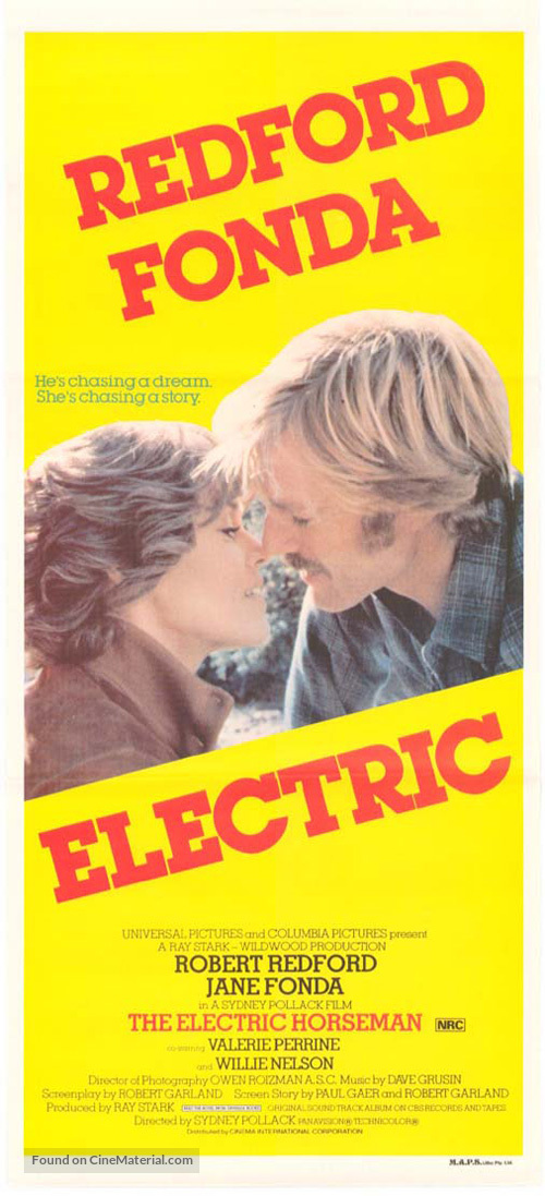 The Electric Horseman - Australian Movie Poster