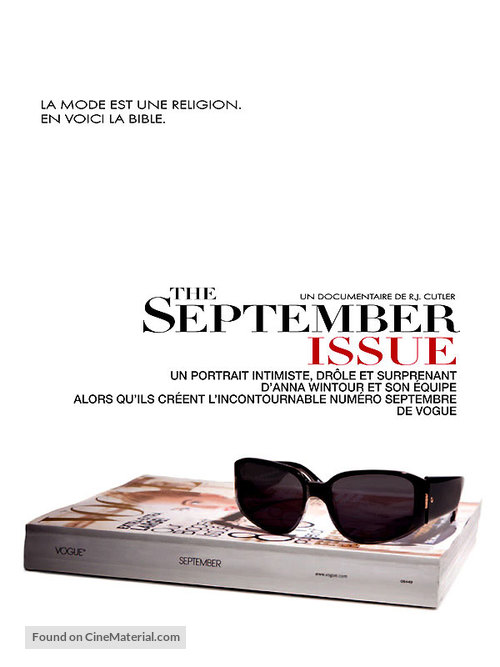 The September Issue - French Movie Poster