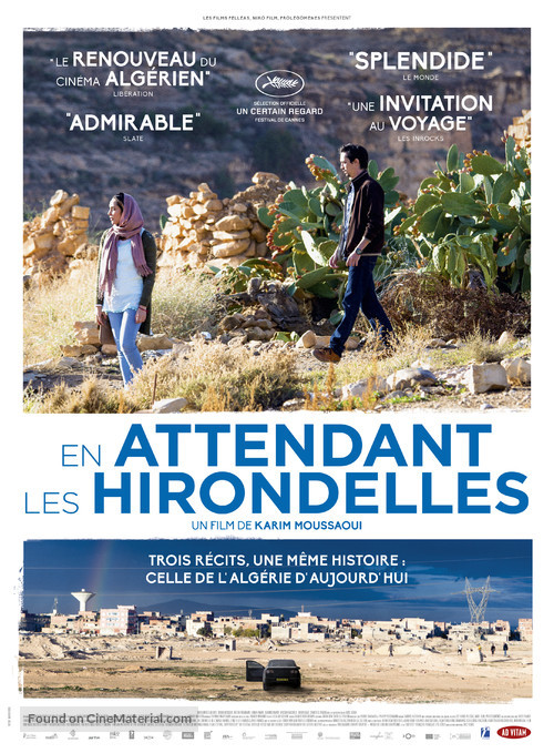 En attendant les hirondelles - French Movie Poster