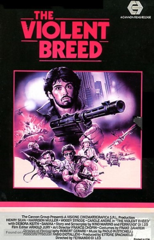 Razza violenta - VHS movie cover