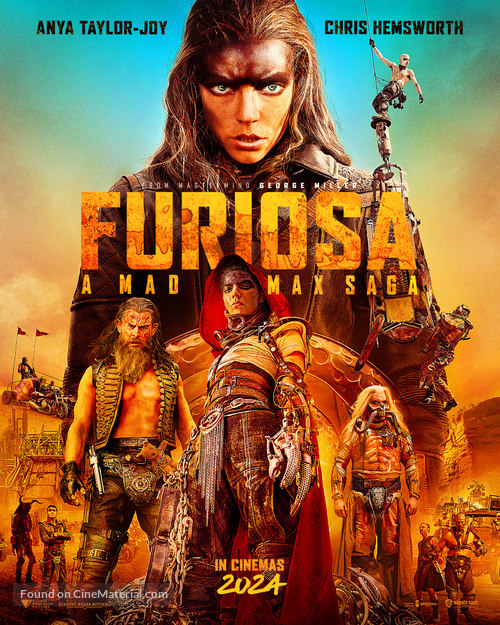 Furiosa: A Mad Max Saga - Singaporean Movie Poster