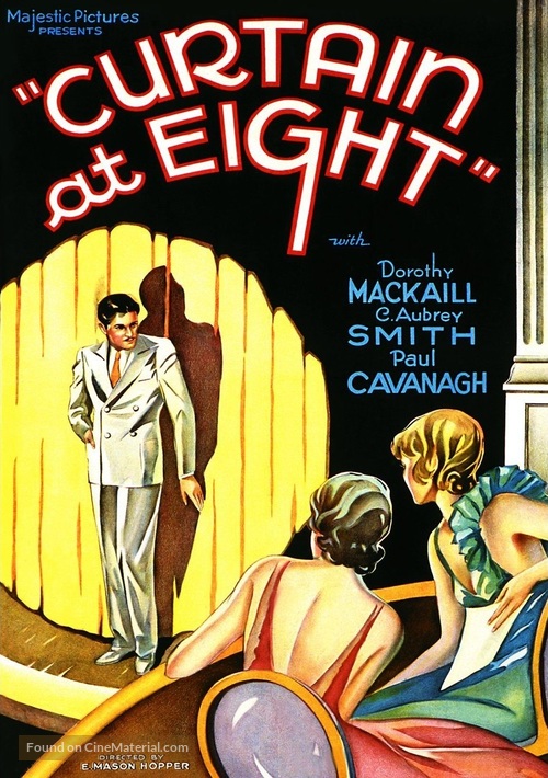 Curtain at Eight - DVD movie cover