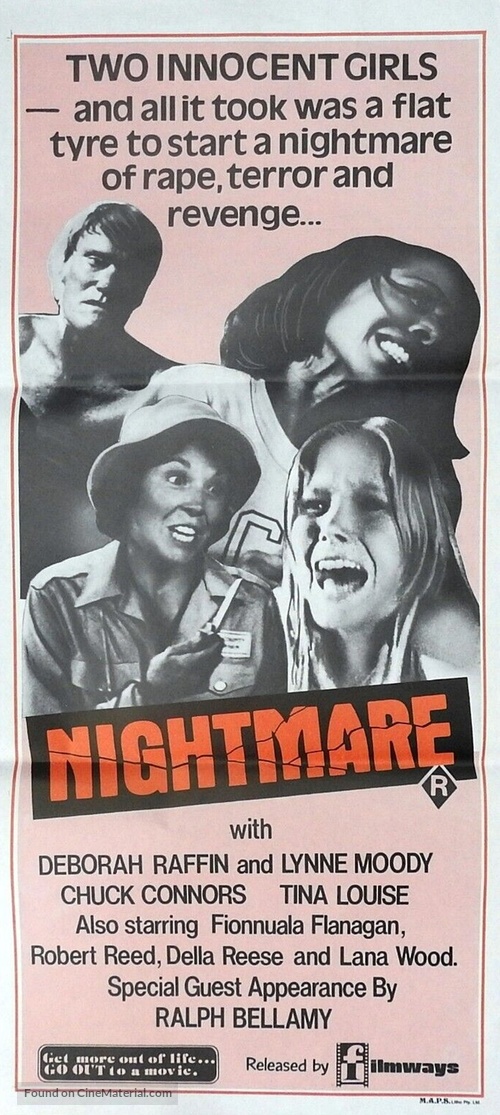 Nightmare in Badham County - Australian Movie Poster