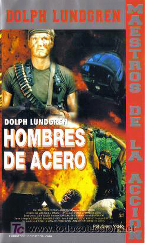 Men Of War - Spanish VHS movie cover