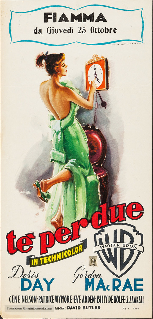 Tea for Two - Italian Movie Poster