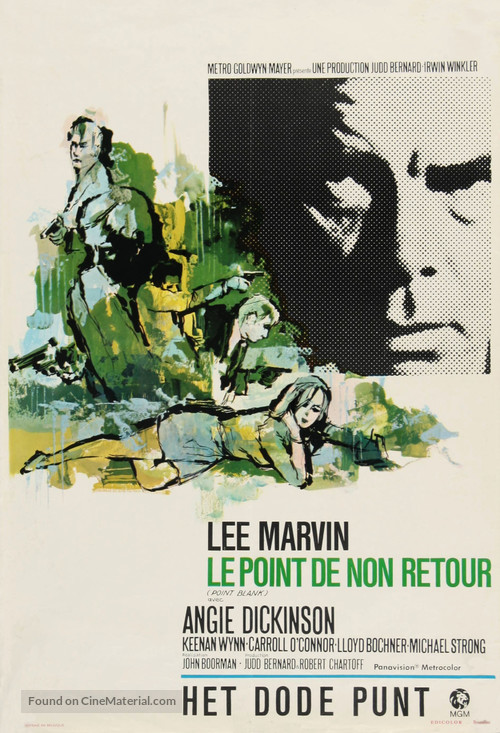 Point Blank - Belgian Movie Poster