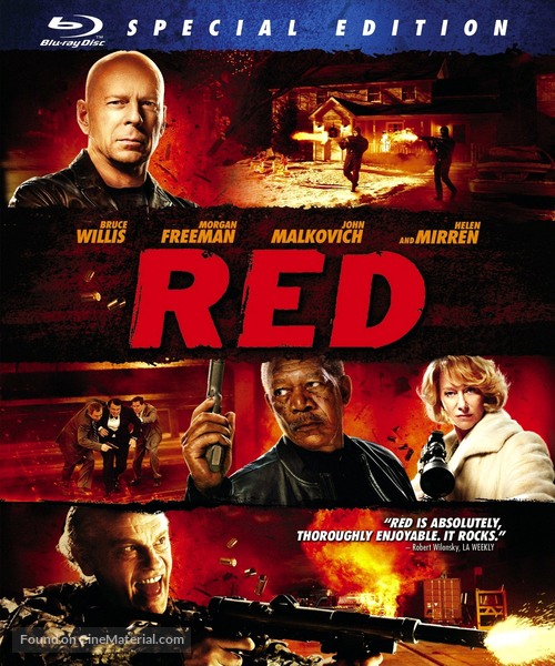 RED - Blu-Ray movie cover