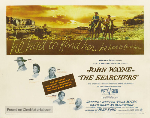 The Searchers - Movie Poster