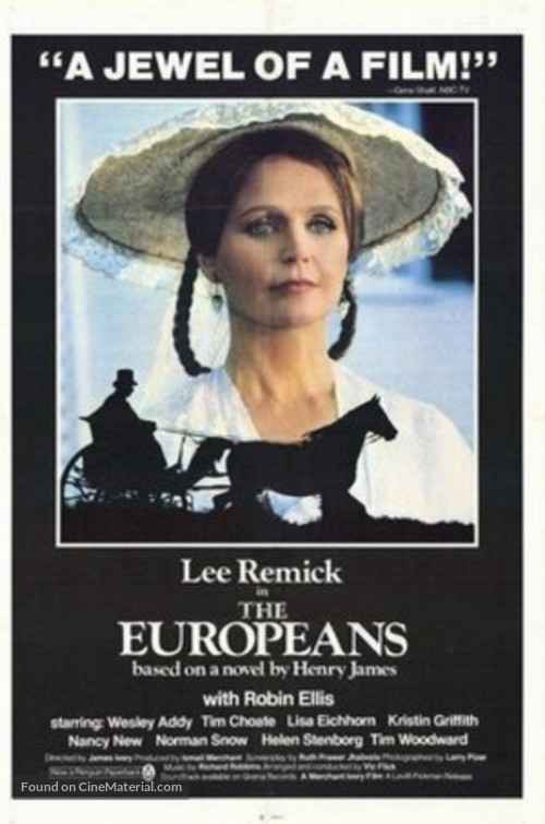 The Europeans - Movie Poster