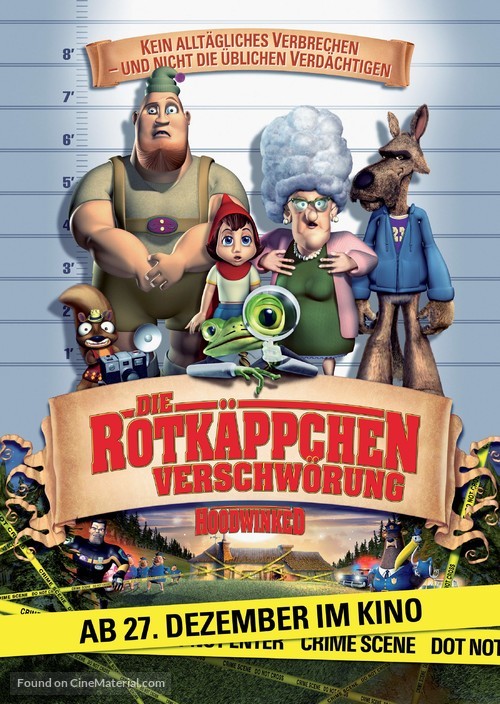 Hoodwinked! - German Movie Poster