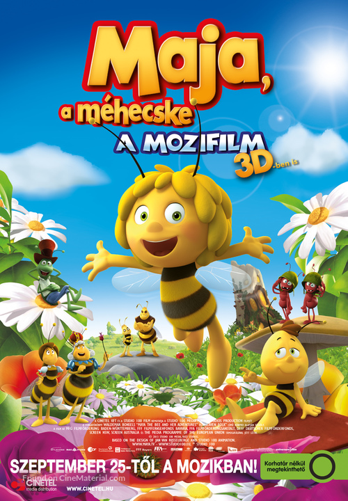 Maya the Bee Movie - Hungarian Movie Poster