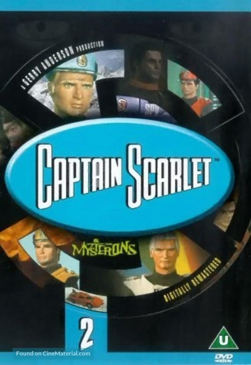 &quot;Captain Scarlet and the Mysterons&quot; - British DVD movie cover