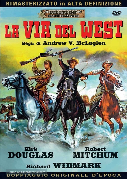 The Way West - Italian DVD movie cover