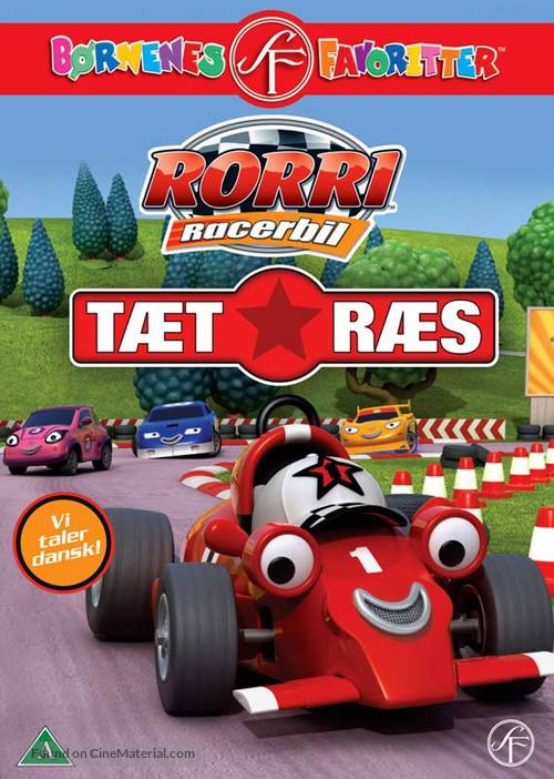 &quot;Roary the Racing Car&quot; - Danish DVD movie cover