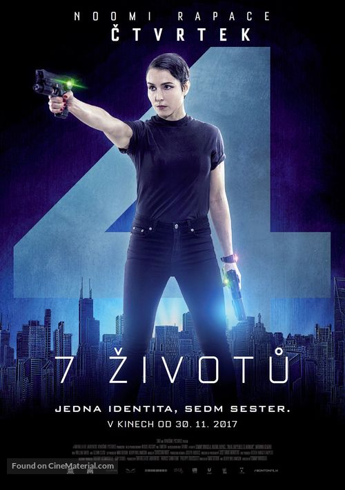 What Happened to Monday - Czech Movie Poster