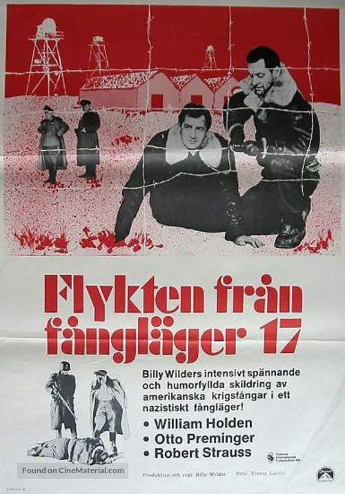 Stalag 17 - Swedish Movie Poster