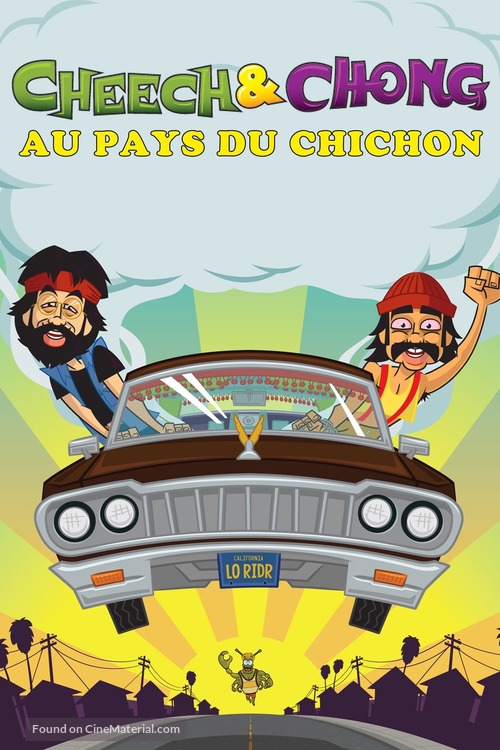 Cheech &amp; Chong&#039;s Animated Movie - French DVD movie cover
