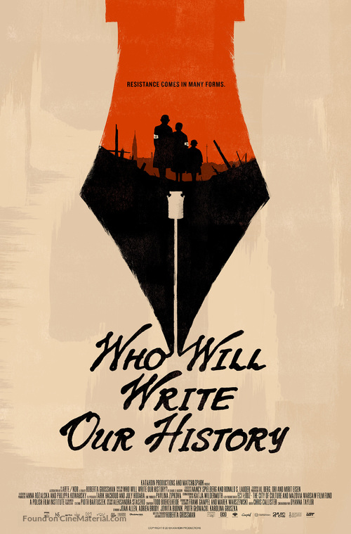 Who Will Write Our History - Movie Poster