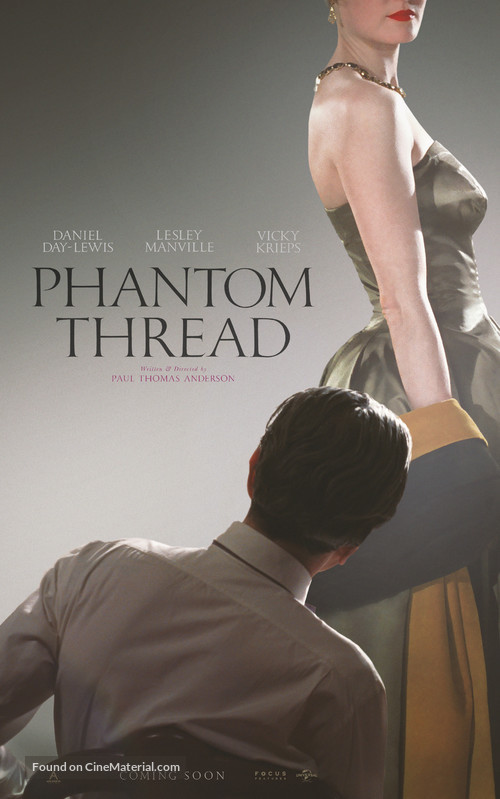 Phantom Thread - British Movie Poster