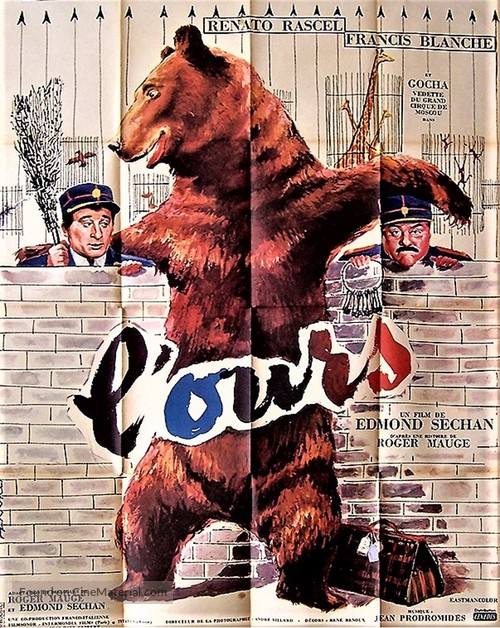 L&#039;ours - French Movie Poster