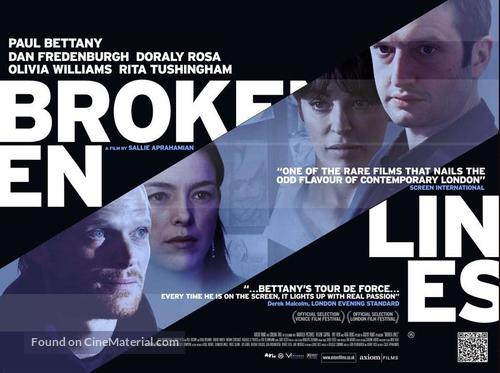 Broken Lines - British Theatrical movie poster