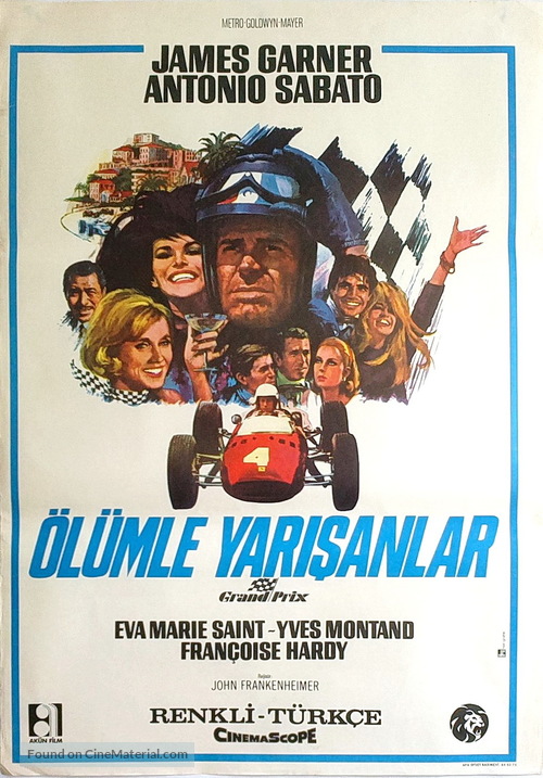 Grand Prix - Turkish Movie Poster