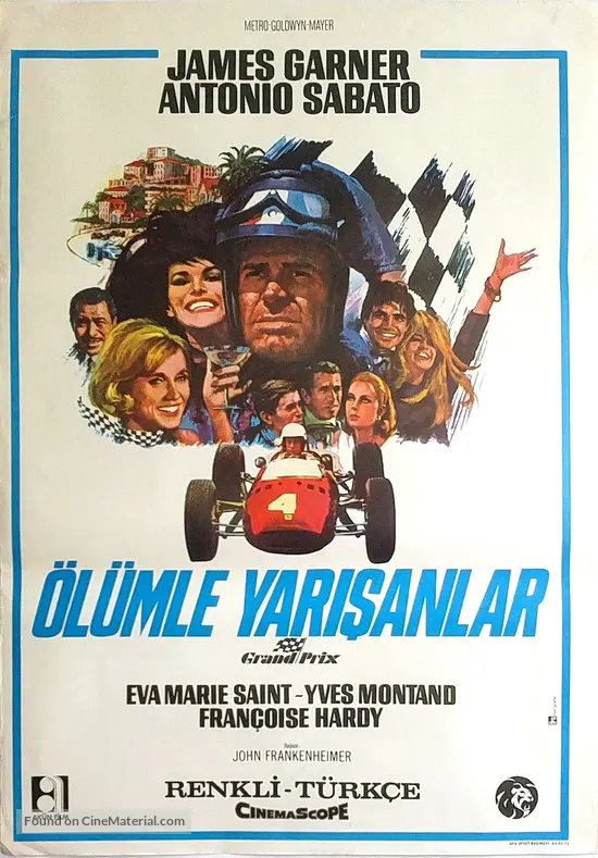 Grand Prix Movie Poster Grand prix movie poster