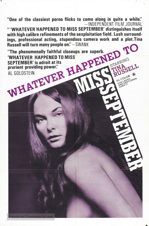 Whatever Happened to Miss September? - Movie Poster