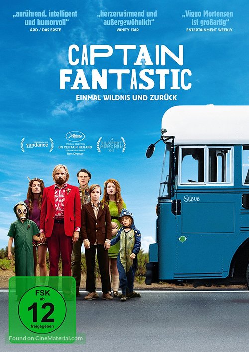 Captain Fantastic - German Movie Cover