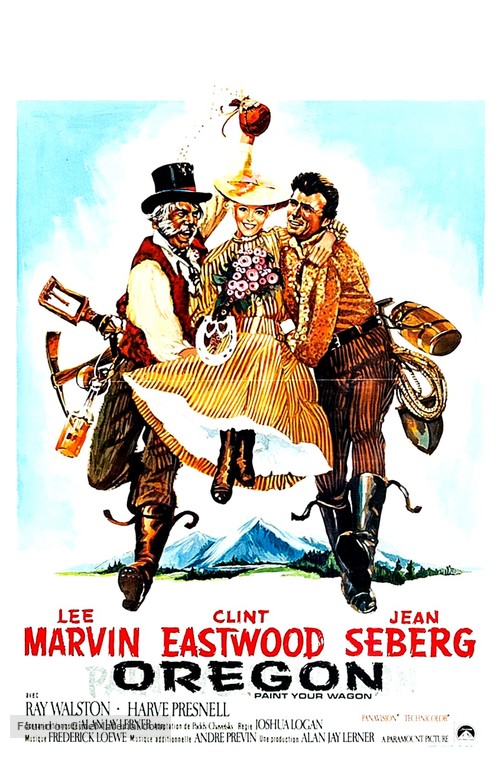 Paint Your Wagon - Belgian Movie Poster