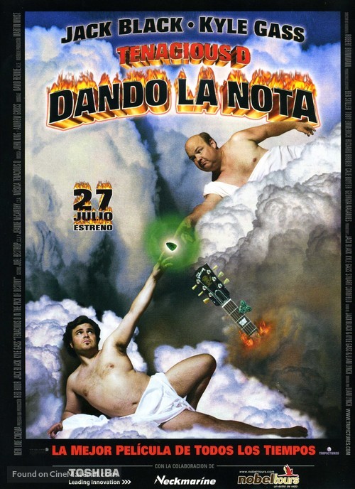 Tenacious D in &#039;The Pick of Destiny&#039; - Spanish Movie Poster