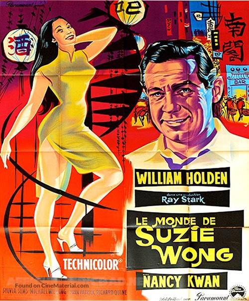 The World of Suzie Wong - French Movie Poster