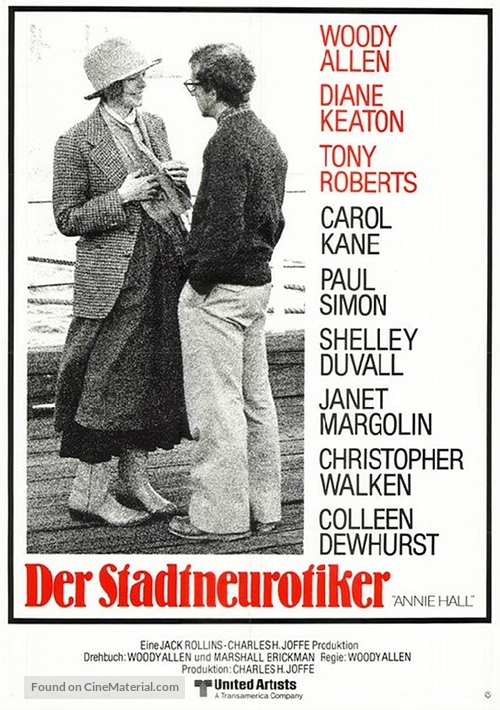 Annie Hall - German Movie Poster