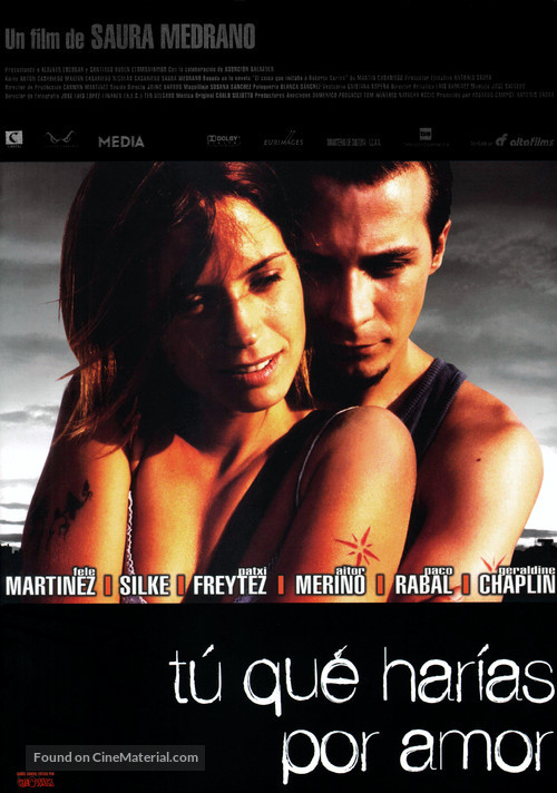 &iquest;T&uacute; qu&eacute; har&iacute;as por amor? - Spanish Movie Poster