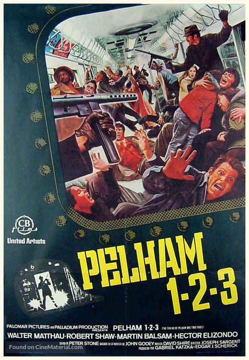 The Taking of Pelham One Two Three - Spanish Movie Poster